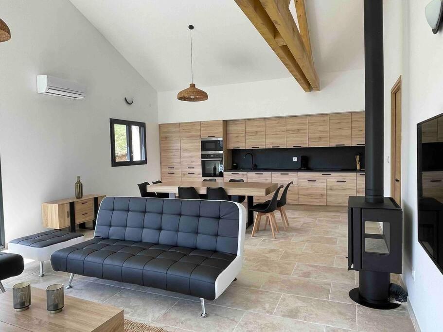 Villa 8Pers Au Calme Avec Superbe Vue Barbecue Wifi La Panouse  Extérieur photo
